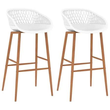 Taburetes de cocina 2 unidades blanco de , Taburetes de cocina - Ref: Foro24-248153, Precio: 158,22 €, Descuento: %