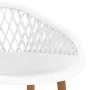 Taburetes de cocina 2 unidades blanco de , Taburetes de cocina - Ref: Foro24-248153, Precio: 158,22 €, Descuento: %