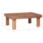Mesa de centro madera maciza de caoba 60x45x23 cm de , Mesas de centro - Ref: Foro24-283918, Precio: 57,40 €, Descuento: %