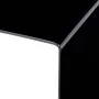 Mesa de centro de vidrio templado negro 50x50x45 cm de , Mesas de centro - Ref: Foro24-284723, Precio: 156,38 €, Descuento: %