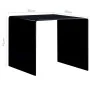 Mesa de centro de vidrio templado negro 50x50x45 cm de , Mesas de centro - Ref: Foro24-284723, Precio: 156,38 €, Descuento: %