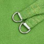 Toldo de vela HDPE verde claro 160 g/m² 2,5x2,5 m de , Sombrillas - Ref: Foro24-311273, Precio: 23,62 €, Descuento: %