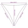 Toldo de vela HDPE verde claro 160 g/m² 6x6x6 m de , Sombrillas - Ref: Foro24-311322, Precio: 39,83 €, Descuento: %