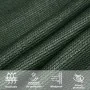 Toldo de vela HDPE verde oscuro 160 g/m² 4x6 m de , Sombrillas - Ref: Foro24-311464, Precio: 49,55 €, Descuento: %