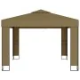 Cenador con doble techo gris taupe 3x3x2,7 m 180 g/m² de , Carpas y cenadores - Ref: Foro24-312218, Precio: 243,04 €, Descuen...