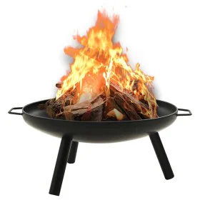 Brasero de acero 70x59x28 cm de , Chimeneas - Ref: Foro24-313346, Precio: 77,86 €, Descuento: %