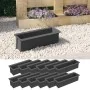 Jardineras para europalés 12 uds PP gris 36x13,5x9,5 cm de , Maceteros y jardineras - Ref: Foro24-318302, Precio: 49,61 €, De...