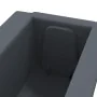 Jardineras para europalés 12 uds PP gris 36x13,5x9,5 cm de , Maceteros y jardineras - Ref: Foro24-318302, Precio: 49,61 €, De...