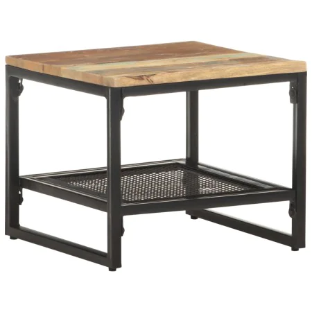 Mesa auxiliar de madera maciza reciclada 40x40x35 cm de , Mesas auxiliares - Ref: Foro24-320242, Precio: 53,51 €, Descuento: %