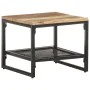 Mesa auxiliar de madera maciza reciclada 40x40x35 cm de , Mesas auxiliares - Ref: Foro24-320242, Precio: 53,51 €, Descuento: %