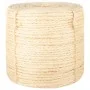 100% sisal rope 6 mm 50 m by , Ropes and metal cords - Ref: Foro24-155013, Price: 28,04 €, Discount: %