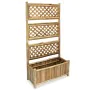 Gartenpflanzgefäß mit Bambusspalier 70 cm von vidaXL, Töpfe und Pflanzgefäße - Ref: Foro24-43714, Preis: 79,58 €, Rabatt: %