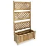 Jardinera de jardín con enrejado bambú 70 cm de vidaXL, Maceteros y jardineras - Ref: Foro24-43714, Precio: 79,58 €, Descuent...
