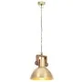 Lámpara colgante industrial redonda 25 W latón 30 cm E27 de , Lámparas - Ref: Foro24-320533, Precio: 57,54 €, Descuento: %