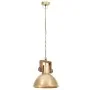Lámpara colgante industrial redonda 25 W latón 30 cm E27 de , Lámparas - Ref: Foro24-320533, Precio: 57,54 €, Descuento: %