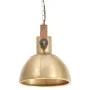 Lámpara colgante industrial redonda 25 W latón 30 cm E27 de , Lámparas - Ref: Foro24-320533, Precio: 57,54 €, Descuento: %