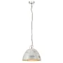 Lámpara colgante vintage 25 W plateada redonda 31 cm E27 de , Lámparas - Ref: Foro24-320546, Precio: 56,25 €, Descuento: %