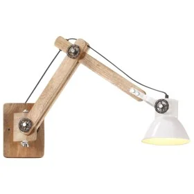 Round white industrial style wall lamp E27 by , Lamps - Ref: Foro24-320578, Price: 63,34 €, Discount: %