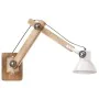 Round white industrial style wall lamp E27 by , Lamps - Ref: Foro24-320578, Price: 63,34 €, Discount: %