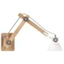 Round white industrial style wall lamp E27 by , Lamps - Ref: Foro24-320578, Price: 63,34 €, Discount: %