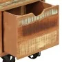 Mesa auxiliar de madera maciza reciclada 40x40x45 cm de , Mesas auxiliares - Ref: Foro24-328410, Precio: 114,02 €, Descuento: %