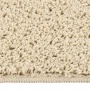 Alfombra peluda antideslizante color crema 80x150 cm de , Alfombras - Ref: Foro24-340387, Precio: 28,73 €, Descuento: %