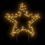Estrella de luz decorativa Navidad con estacas 115 LED 85 cm de , Luces de Navidad - Ref: Foro24-357715, Precio: 43,52 €, Des...