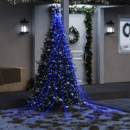 Luces para árbol de Navidad 320 LED azul 375 cm de , Luces de Navidad - Ref: Foro24-356925, Precio: 29,32 €, Descuento: %