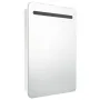 Armario de baño con espejo LED blanco brillante 60x11x80 cm de vidaXL, Tocadores de baño - Ref: Foro24-326509, Precio: 124,34...