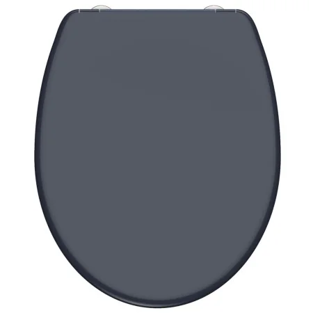 SCHÜTTE Toilettensitz mit Soft-Close-Funktion und Schnellverschluss in ANTHRAZIT aus Duroplast von , Toiletten- und Bidetsitz...