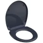 SCHÜTTE Soft-close quick-release toilet seat ANTHRACITE thermoset by , Toilet and bidet seats - Ref: Foro24-435096, Price: 40...
