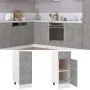 Armario bajo cajón madera ingeniería gris hormigón 30x46x81,5cm de , Armarios de cocina - Ref: Foro24-801208, Precio: 80,45 €...