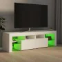 Mueble de TV con luces LED blanco 140x36,6x40 cm de , Muebles TV - Ref: Foro24-804364, Precio: 131,83 €, Descuento: %