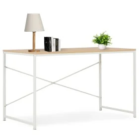 Escritorio para ordenador blanco y roble 120x60x70 cm de , Escritorios - Ref: Foro24-20259, Precio: 85,46 €, Descuento: %