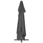 Sombrilla voladiza de jardín con palo de aluminio negro 4x3 m de , Sombrillas - Ref: Foro24-47001, Precio: 289,99 €, Descuent...