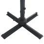Sombrilla voladiza luces LED y poste aluminio negra 400x300 cm de , Sombrillas - Ref: Foro24-47008, Precio: 334,96 €, Descuen...