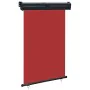 Toldo lateral de balcón rojo 125x250 cm de , Sombrillas - Ref: Foro24-48421, Precio: 76,59 €, Descuento: %