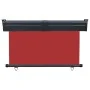 Toldo lateral de balcón rojo 125x250 cm de , Sombrillas - Ref: Foro24-48421, Precio: 76,59 €, Descuento: %