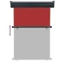Toldo lateral de balcón rojo 125x250 cm de , Sombrillas - Ref: Foro24-48421, Precio: 76,59 €, Descuento: %