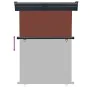Toldo lateral de balcón marrón 125x250 cm de , Sombrillas - Ref: Foro24-48423, Precio: 74,63 €, Descuento: %