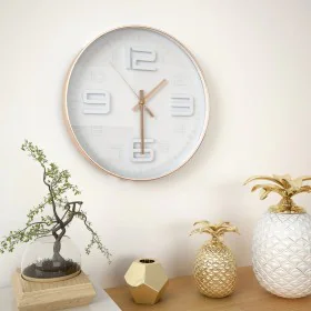 Kupferfarbene Wanduhr, 30 cm Durchmesser. von , Wanduhren - Ref: Foro24-50631, Preis: 25,13 €, Rabatt: %