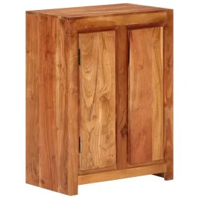 Aparador de madera maciza de acacia 55x35x75 cm de , Aparadores - Ref: Foro24-355014, Precio: 198,89 €, Descuento: %