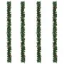 Guirnaldas de Navidad con bolas 4 unidades PVC verde 270 cm de , Adornos festivos - Ref: Foro24-284309, Precio: 74,17 €, Desc...