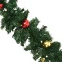 Guirnaldas de Navidad con bolas 4 unidades PVC verde 270 cm de , Adornos festivos - Ref: Foro24-284309, Precio: 74,17 €, Desc...