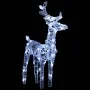 Decoración navideña renos y trineo acrílico 160 LEDs 130 cm de , Luces de Navidad - Ref: Foro24-289979, Precio: 106,35 €, Des...