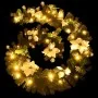 Guirnalda de Navidad con luces LED PVC negro 2,7 m de , Luces de Navidad - Ref: Foro24-320973, Precio: 38,20 €, Descuento: %