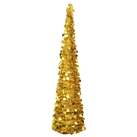 Árbol de Navidad artificial emergente PET dorado 180 cm de , Arboles de navidad - Ref: Foro24-320984, Precio: 44,06 €, Descue...