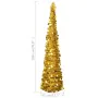 Árbol de Navidad artificial emergente PET dorado 180 cm de , Arboles de navidad - Ref: Foro24-320984, Precio: 44,06 €, Descue...