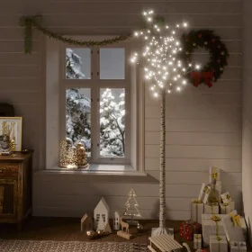 Árbol de Navidad LED blanco frío sauce interior exterior 2,2 m de , Arboles de navidad - Ref: Foro24-328685, Precio: 38,90 €,...