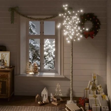 Árbol de Navidad LED blanco frío sauce interior exterior 2,2 m de , Arboles de navidad - Ref: Foro24-328685, Precio: 38,90 €,...